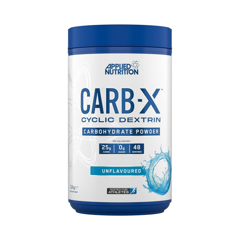 Applied Nutrition Carb X Highly Branched Cyclic Dextrin Carbohydrates, Intra & Post Workout Carbs Powder, Fuel Training & Recovery, Vegan, Gluten Free, Sugar Free, 1.2kg 48 Servings