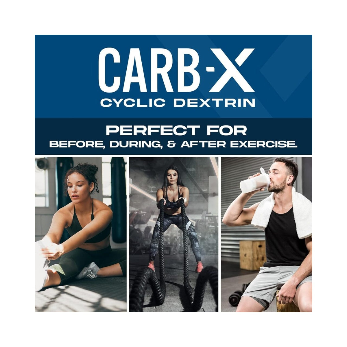 Applied Nutrition Carb X Highly Branched Cyclic Dextrin Carbohydrates, Intra & Post Workout Carbs Powder, Fuel Training & Recovery, Vegan, Gluten Free, Sugar Free, 1.2kg 48 Servings