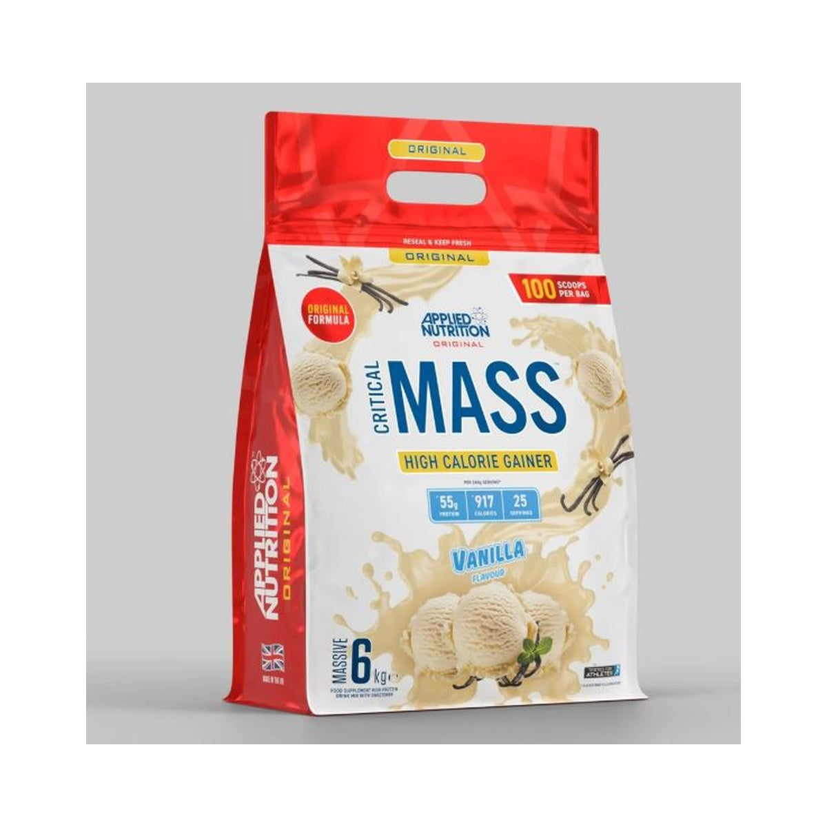 Applied Nutrition Critical Mass Original High Calorie Gainer (6kg)