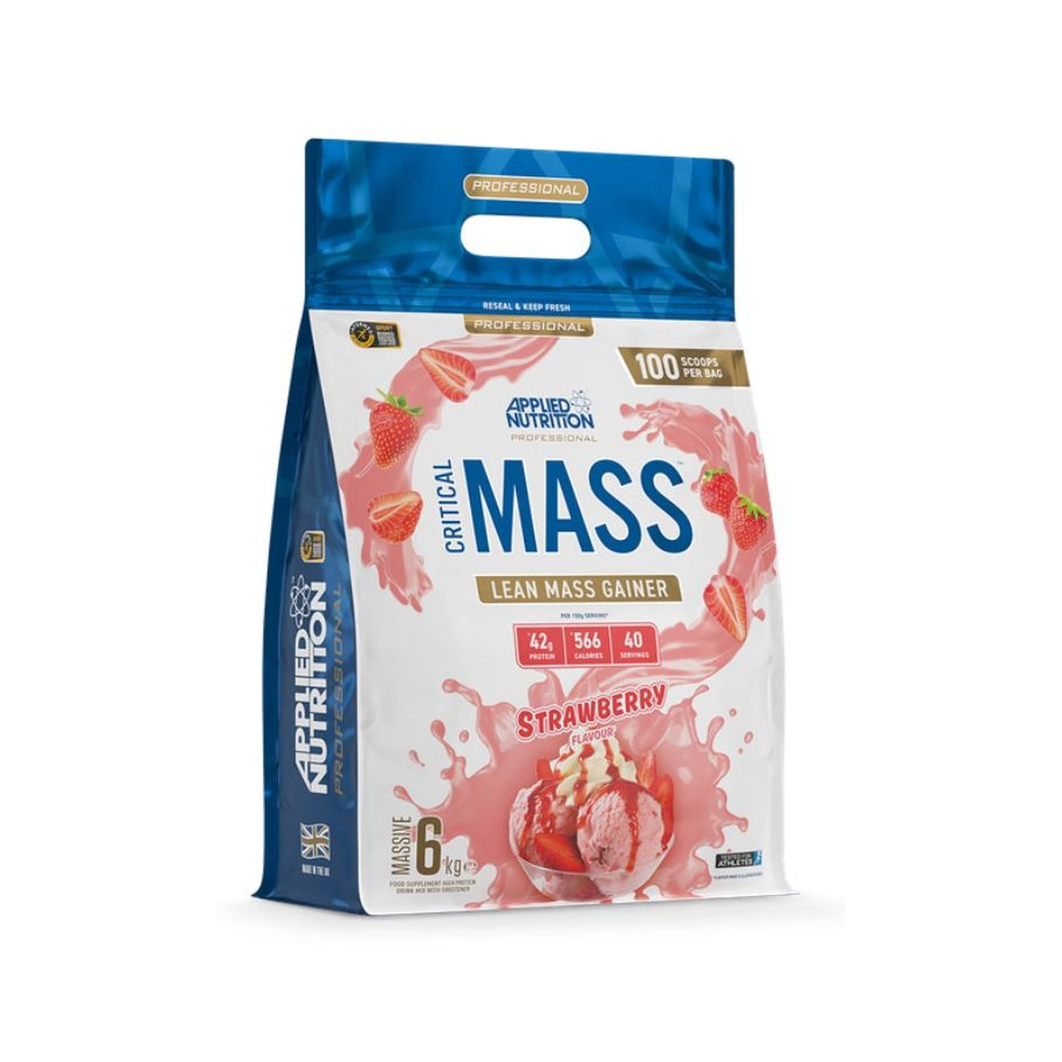Applied Nutrition Critical Mass Professional - Lean Mass Gainer - 6kg