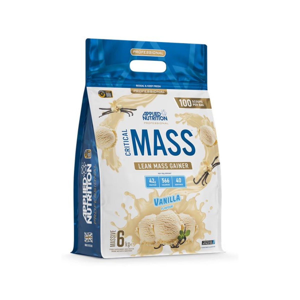Applied Nutrition Critical Mass Professional - Lean Mass Gainer - 6kg