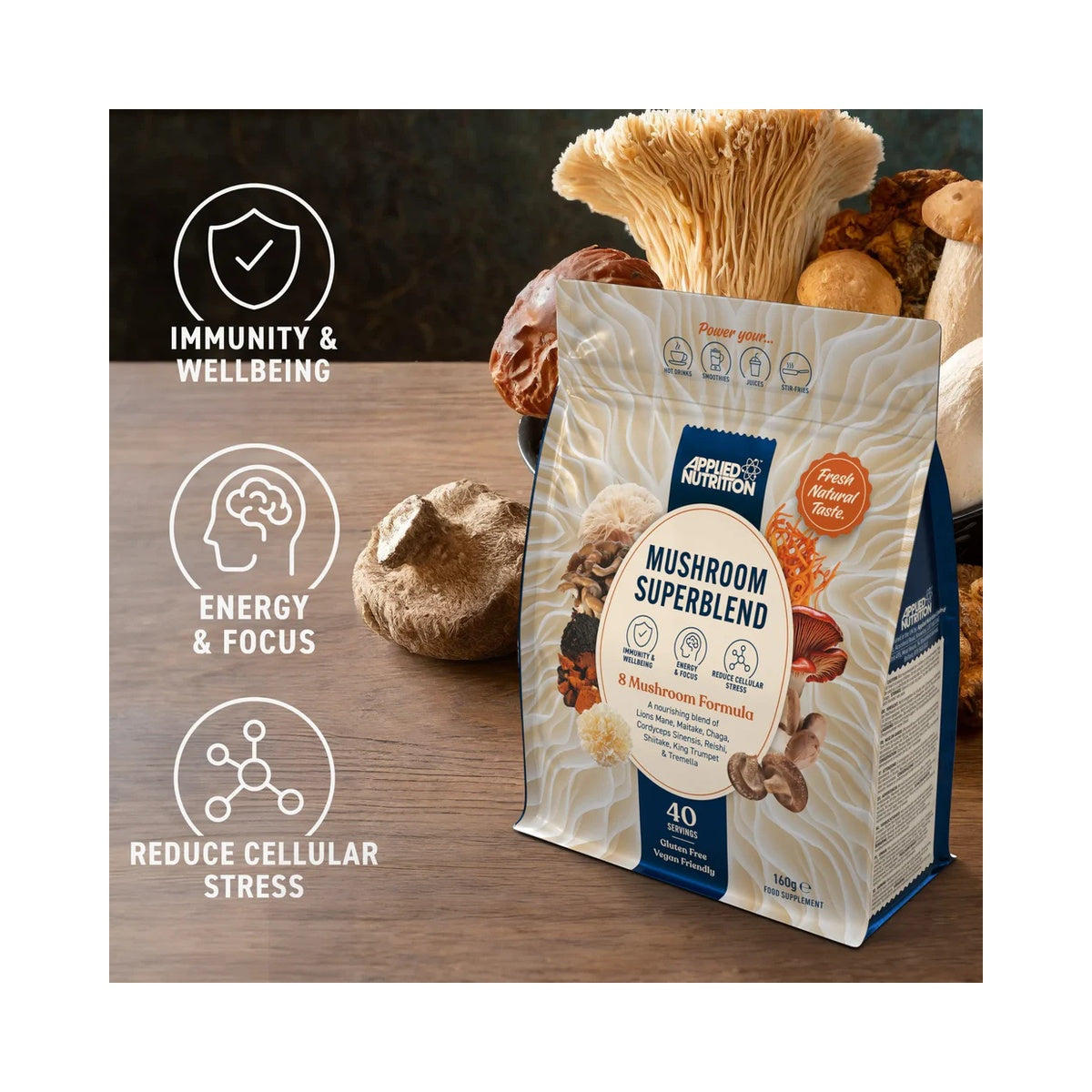 Applied Nutrition Mushroom Superblend