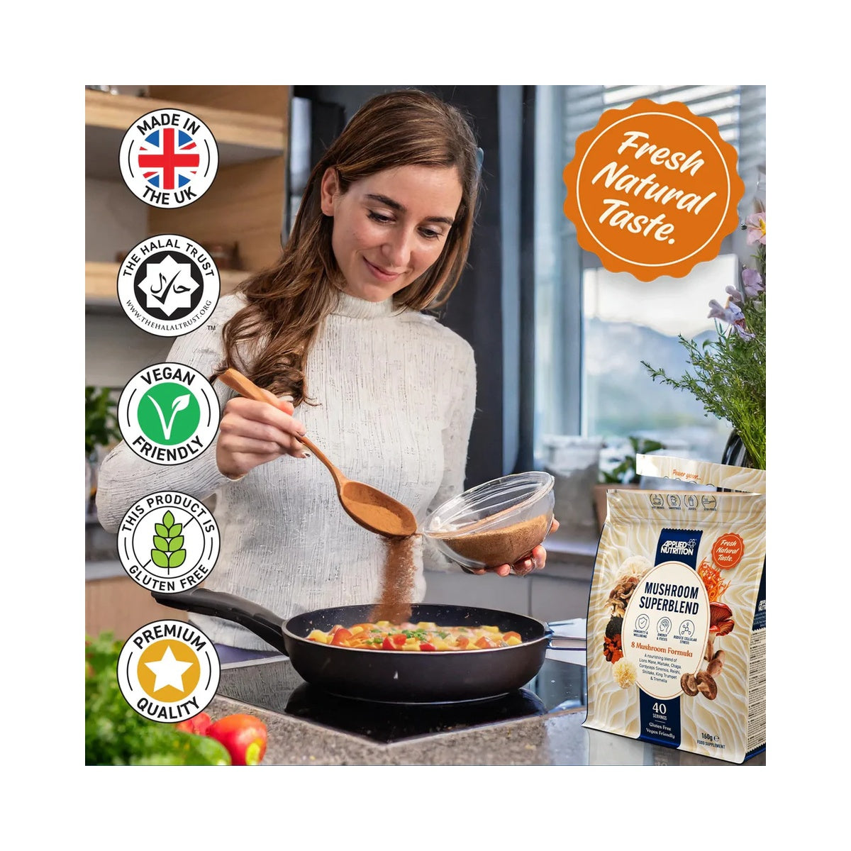 Applied Nutrition Mushroom Superblend