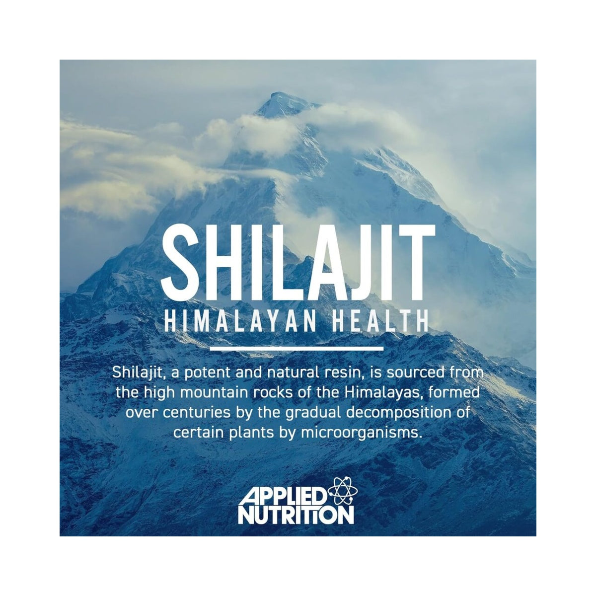Applied Nutrition Shilajit Capsules 30,000mg – Pure Himalayan Shilajit Supplement 85+ Minerals for Energy + Immunity - High Strength Antioxidant - 90 Capsules (30 Servings)