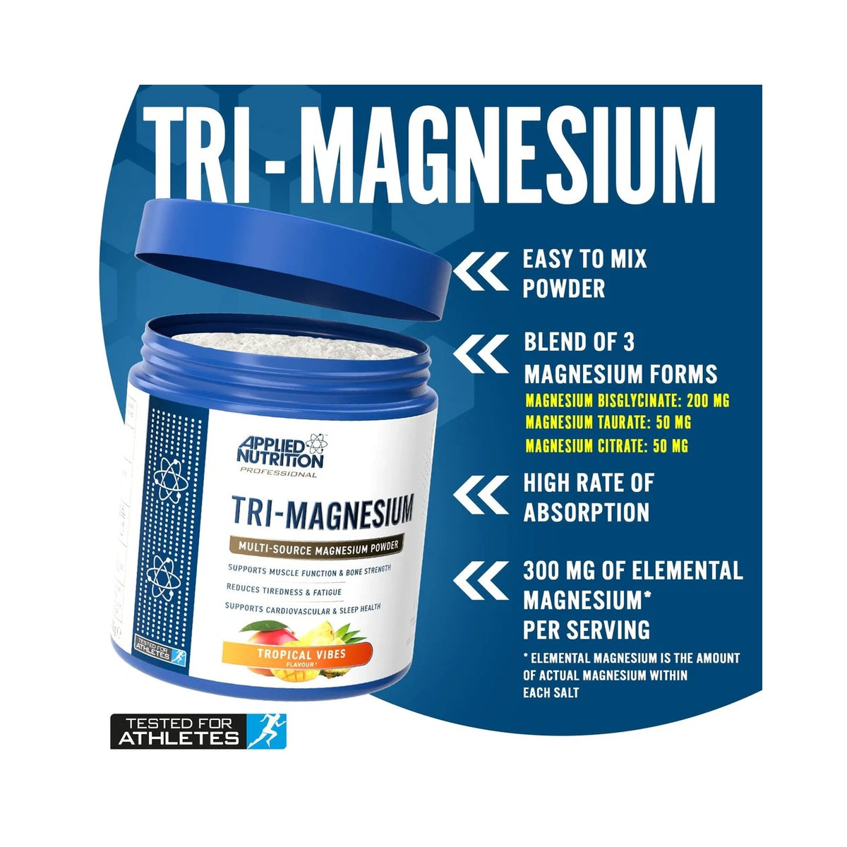 Applied Nutrition Tri-Magnesium Powder