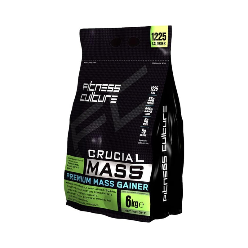 Fitness Culture Crucial Mass Premium Mass Gainer (6kg)