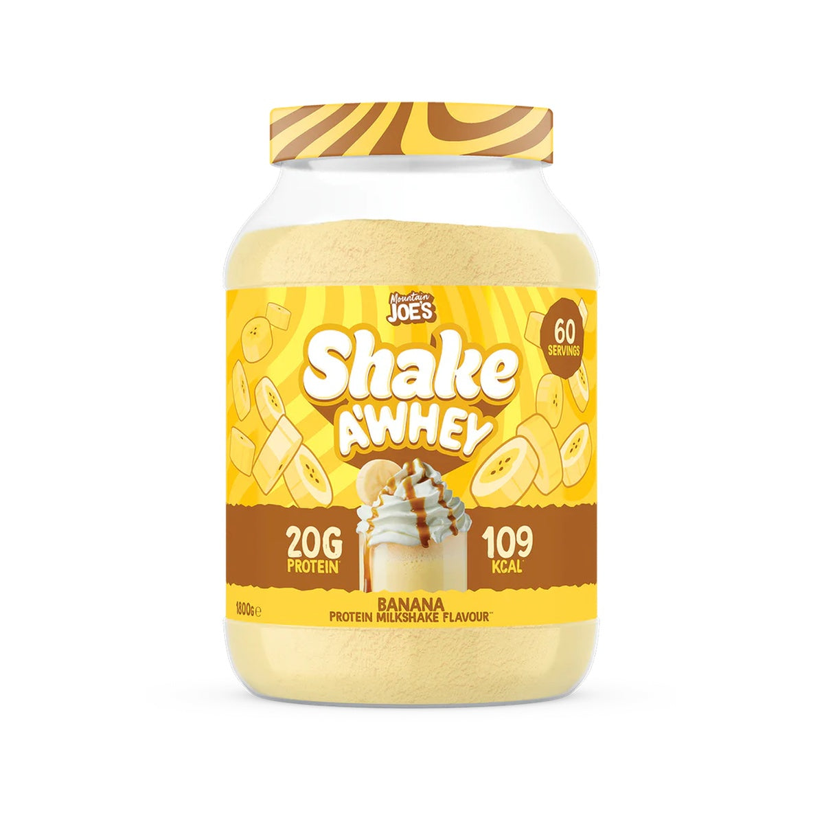 Mountain Joe's Shake A Whey 1.8Kg