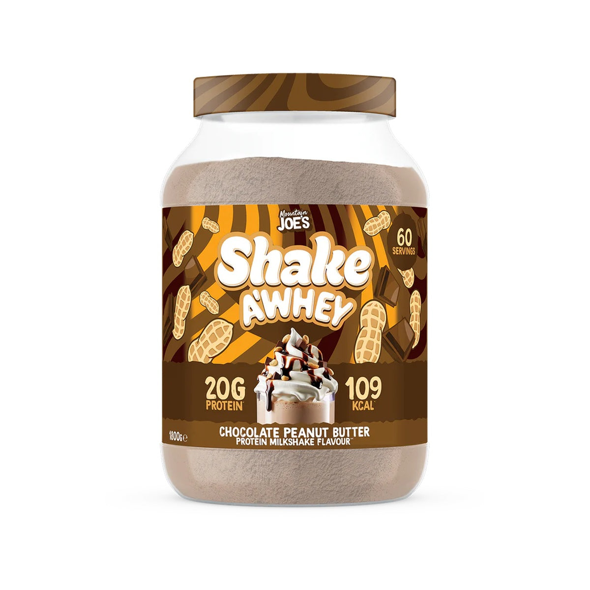 Mountain Joe's Shake A Whey 1.8Kg