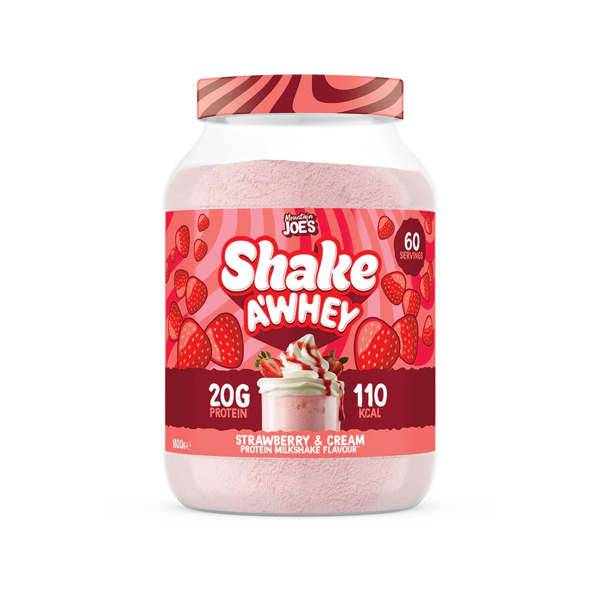 Mountain Joe's Shake A Whey 1.8Kg