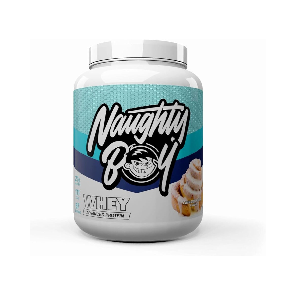 Naughty Boy Advanced 100% Whey Protein Powder.