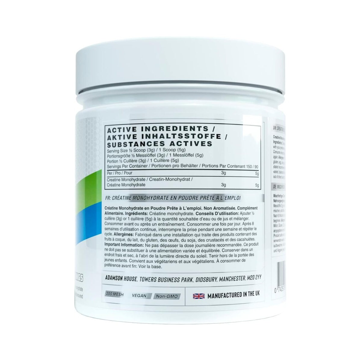Naughty Boy Micronised Creatine Powder