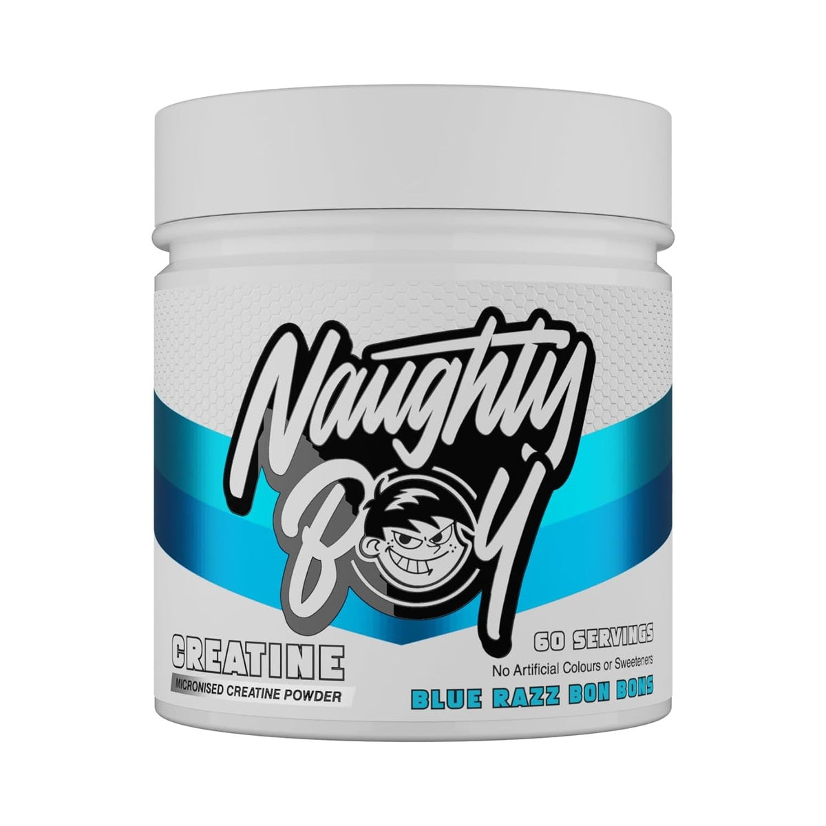 Naughty Boy Micronised Creatine Powder, Creatine Monohydrate Powder for Men & Women | Vegan Friendly | 60 Servings | 300g