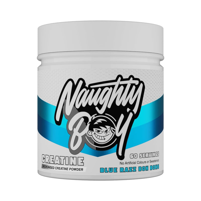 Naughty Boy Micronised Creatine Powder, Creatine Monohydrate Powder for Men & Women | Vegan Friendly | 60 Servings | 300g