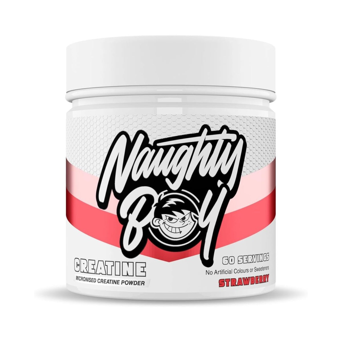 Naughty Boy Micronised Creatine Powder, Creatine Monohydrate Powder for Men & Women | Vegan Friendly | 60 Servings | 300g