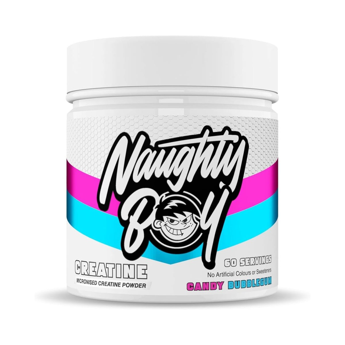 Naughty Boy Micronised Creatine Powder, Creatine Monohydrate Powder for Men & Women | Vegan Friendly | 60 Servings | 300g