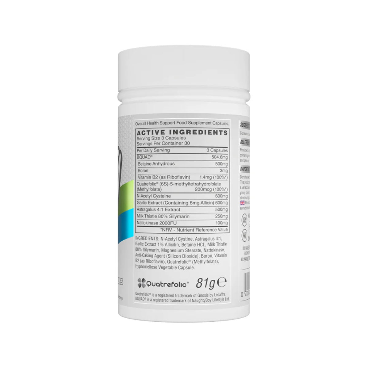 Naughty Boy® Vital-6  30 Servings - 90 capsules