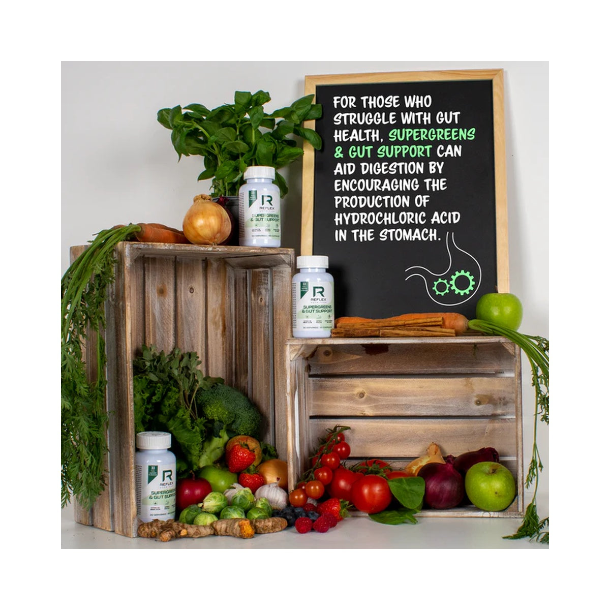 Supergreens & Gut Support