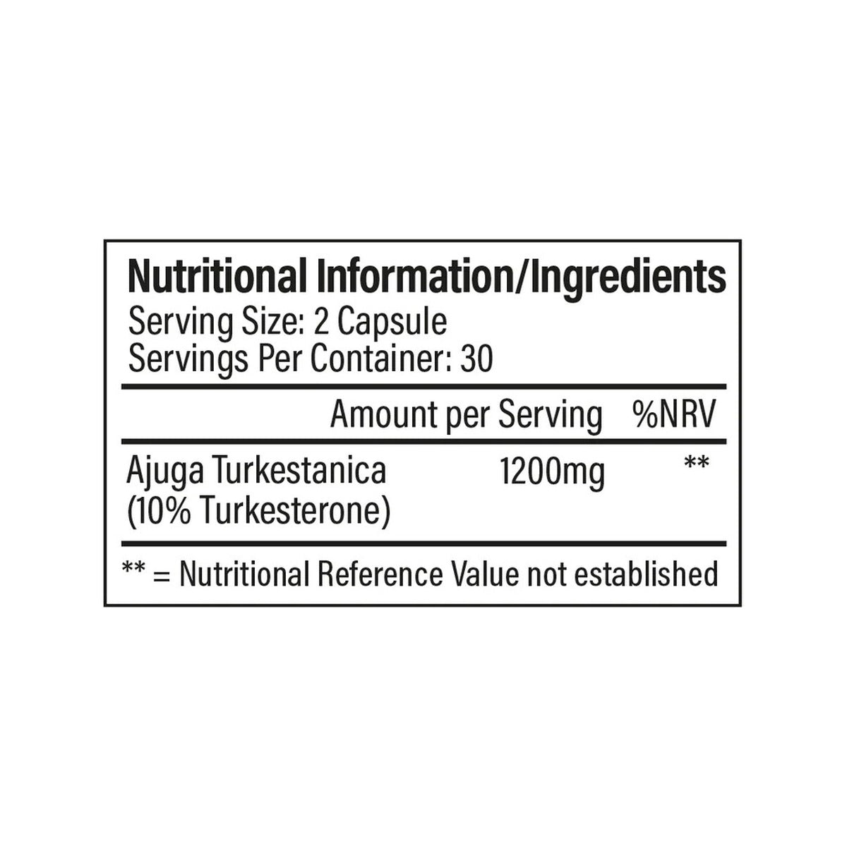 tbJP Turkesterone (30 servings)