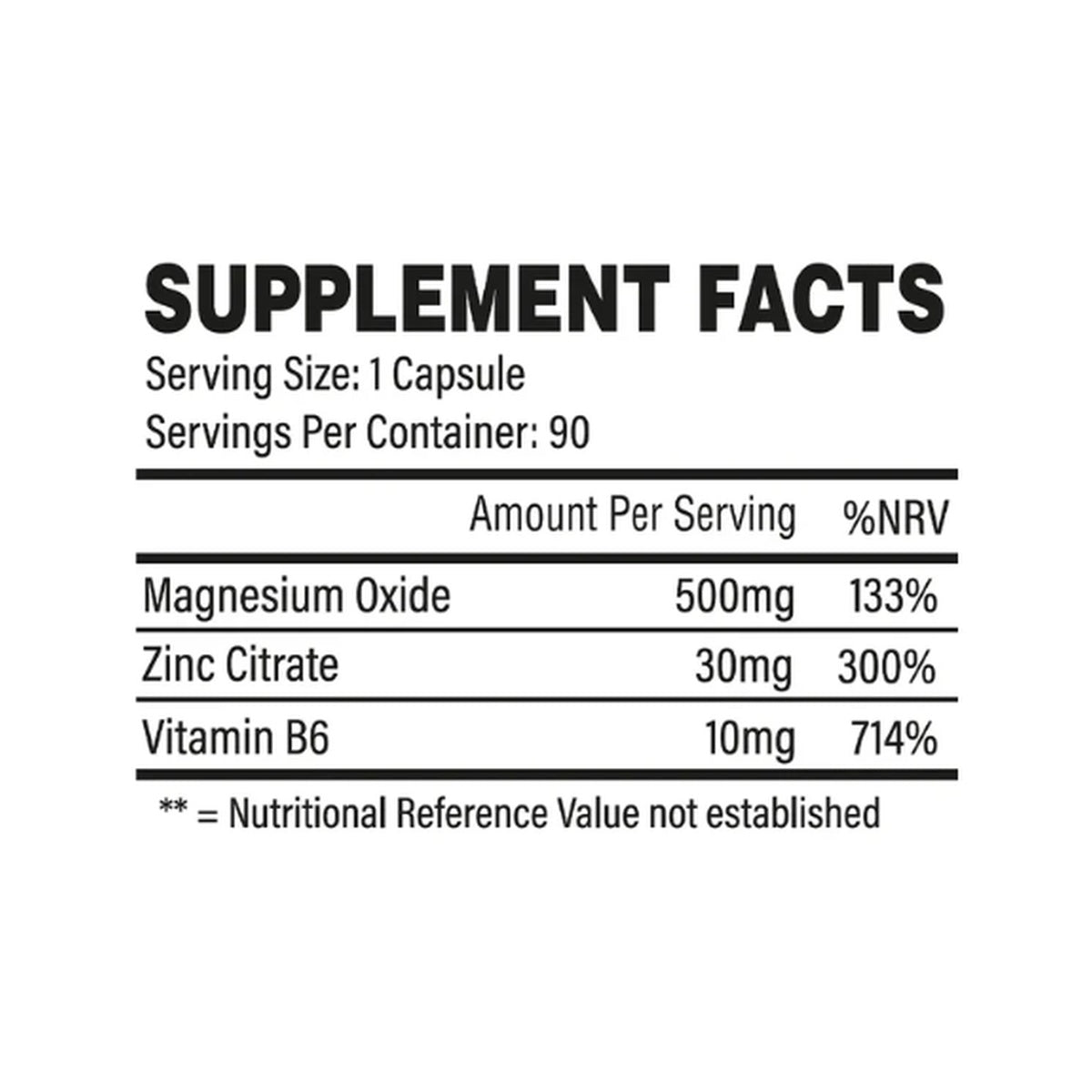 Trained by JP Zinc Magnesium & B6 - tbJP ZMA 90 servings