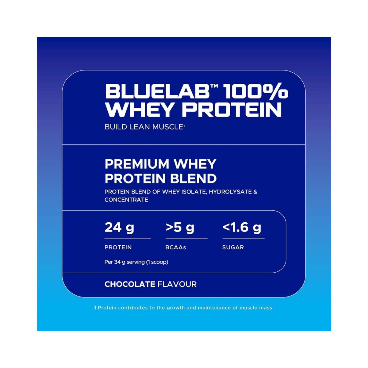 USN BlueLab Whey Protein (Whey Isolate with BCAAs)